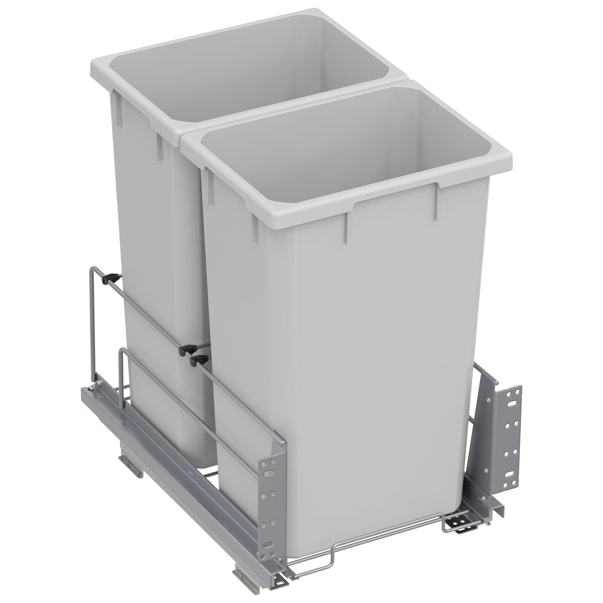 Vauth - Sagel Envi BMT Double 35 or 50 Quart Bottom Mount Soft - Close Waste Container System - KI Home