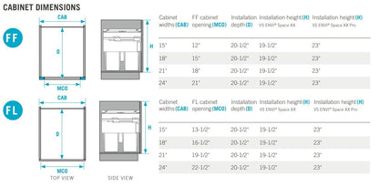 Vauth - Sagel ENVI® Space XX Top Mounted Over Extension Pullout Soft - Close Waste Bin System - KI Home