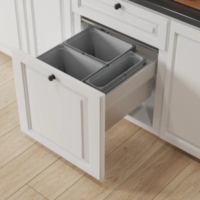 Vauth - Sagel ENVI® Space XX Top Mounted Over Extension Pullout Soft - Close Waste Bin System - KI Home