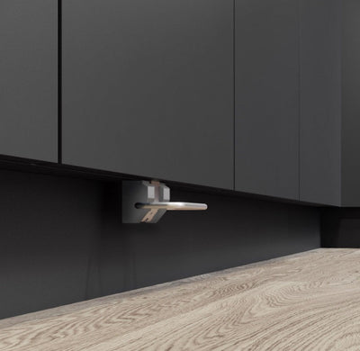 Vauth - Sagel ENVI Toe Kick Opener - Hands - Free, Matt Chrome, German - Engineered - KI Home