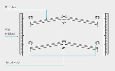 Vauth - Sagel VS COR® Wheel Pro Planero Fullround 2 - Shelf Independently Rotating Lazy Susan - KI Home