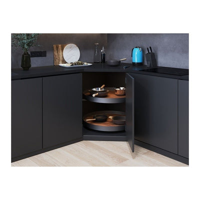 Vauth - Sagel VS COR® Wheel Pro Planero Fullround 2 - Shelf Independently Rotating Lazy Susan - KI Home