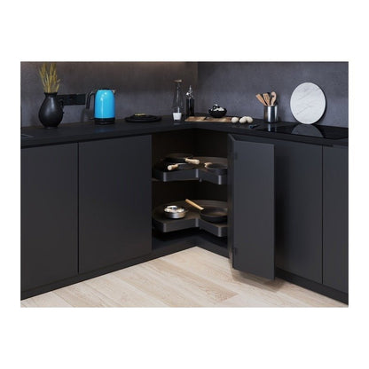 Vauth - Sagel VS COR® Wheel Pro Planero Kidney 2 - Shelf Independently Rotating Lazy Susan - KI Home