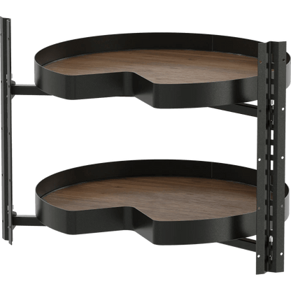 Vauth - Sagel VS COR® Wheel Pro Planero Kidney 2 - Shelf Independently Rotating Lazy Susan - KI Home