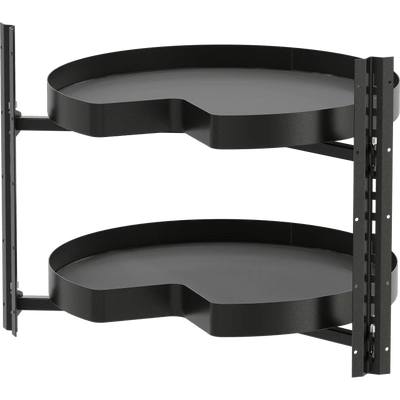 Vauth - Sagel VS COR® Wheel Pro Planero Kidney 2 - Shelf Independently Rotating Lazy Susan - KI Home