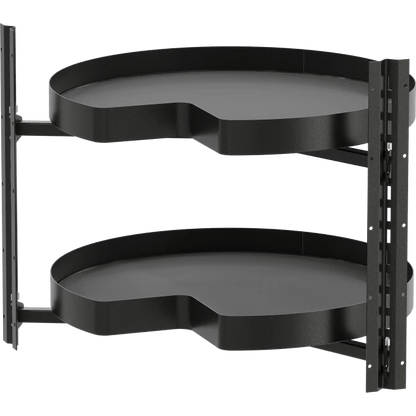 Vauth - Sagel VS COR® Wheel Pro Planero Kidney 2 - Shelf Independently Rotating Lazy Susan - KI Home