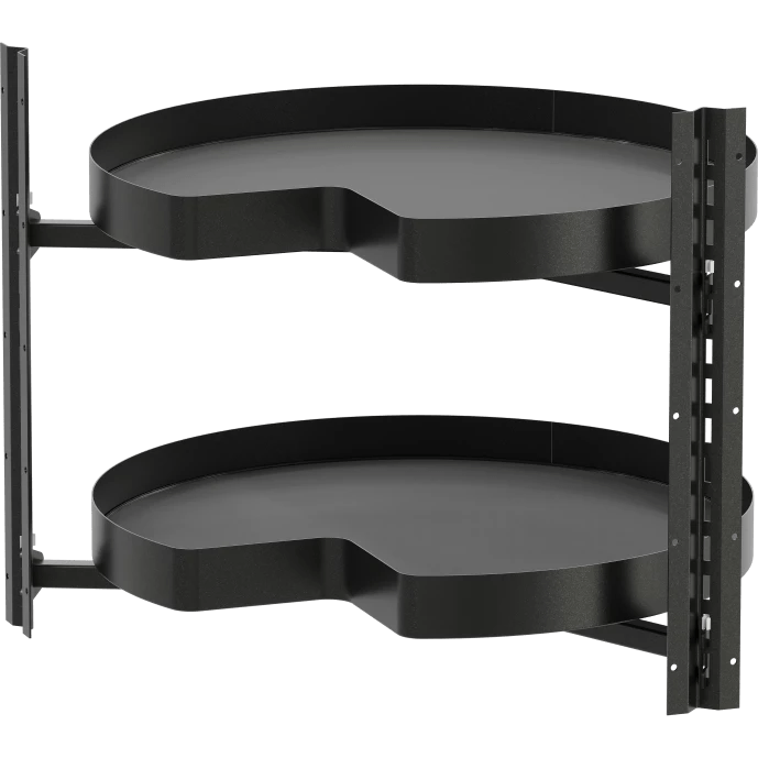 Vauth - Sagel VS COR® Wheel Pro Planero Kidney 2 - Shelf Independently Rotating Lazy Susan - KI Home