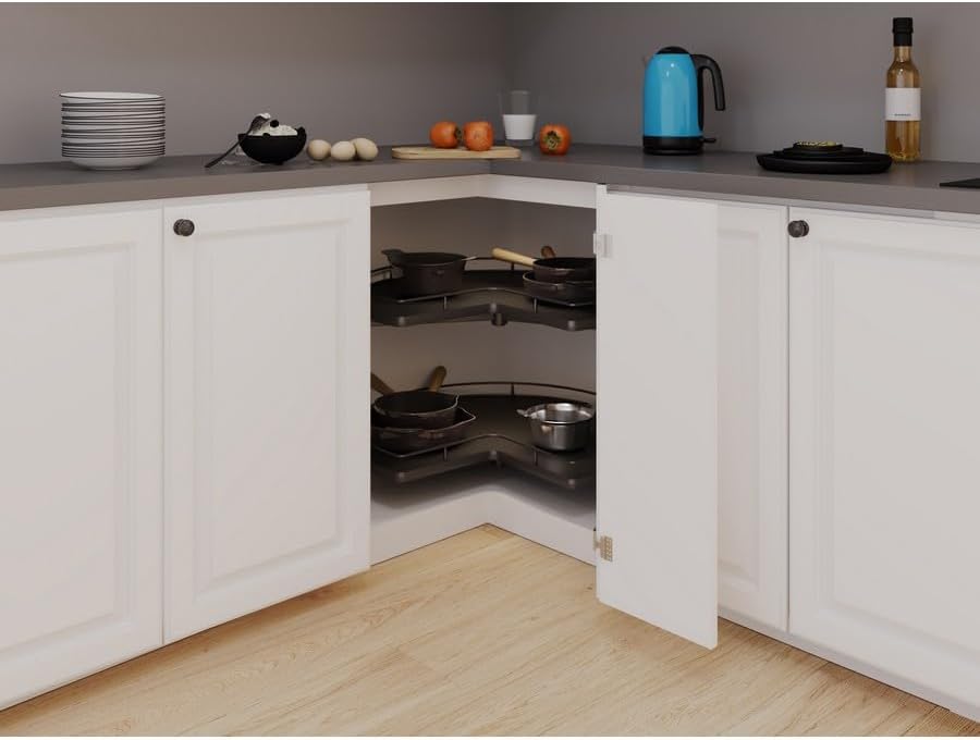 Vauth - Sagel VS COR® Wheel Pro Scalea Kidney 2 - Shelf Independently Rotating Lazy Susan - KI Home