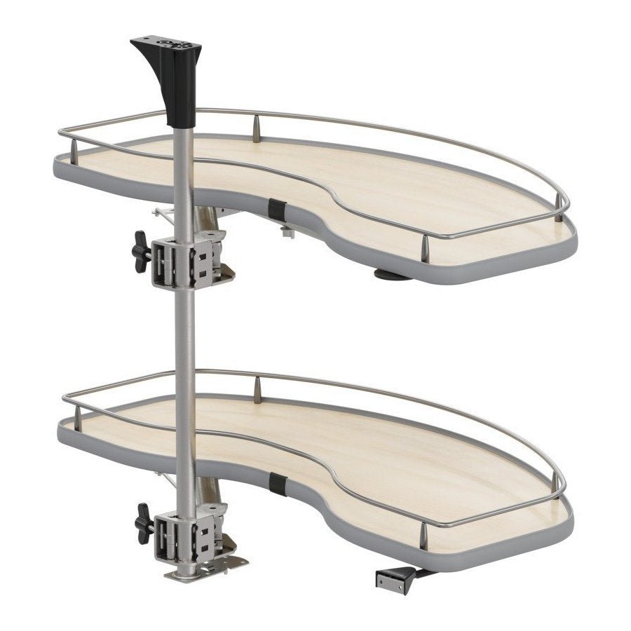 Vauth - Sagel VS CORNERSTONE® Swing Scalea Independant movement 2 - Shelf Lazy Susan for Blind Corner Cabinets - KI Home