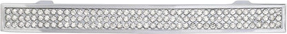 Vence Collection Modern Metal and Crystal Modern Cabinet and Drawer Pull Handle - KI Home