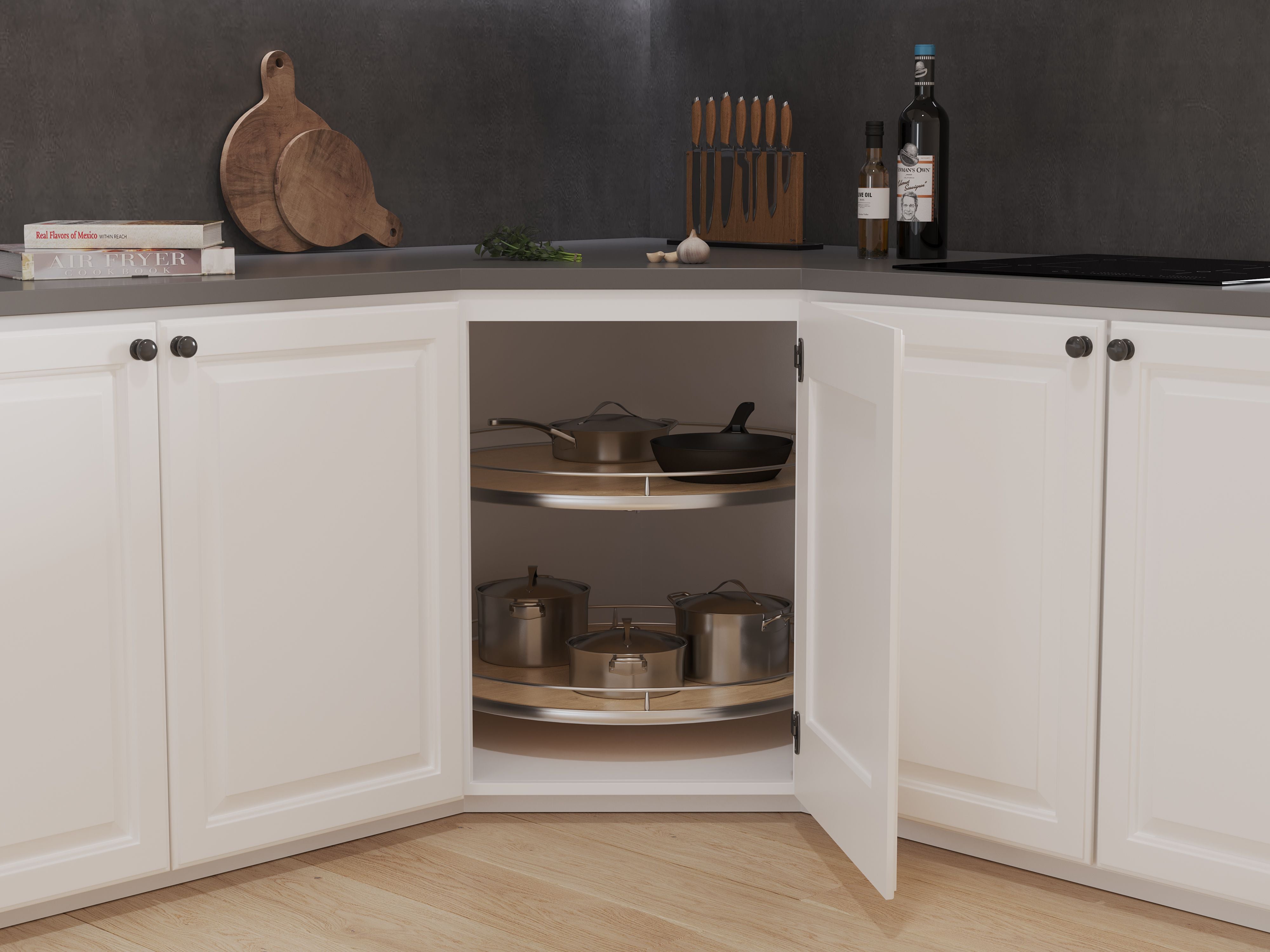 Vauth-Sagel VS COR® Wheel Pro Scalea Fullround 2-Shelf Independently Rotating Lazy Susan