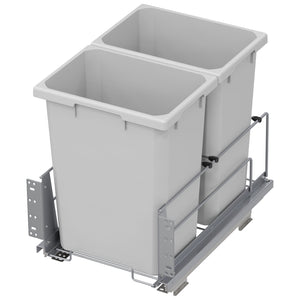 Vauth-Sagel Envi BMT Double 35 or 50 Quart Bottom Mount Soft-Close Waste Container System