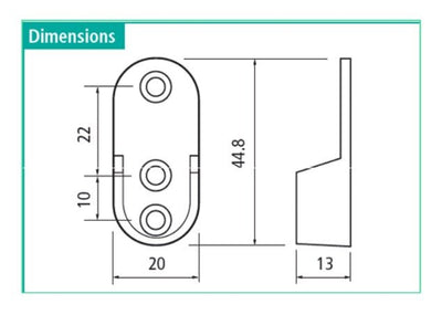 Welded Steel Polished Chrome Oval Wardrobe Tube with Two End Caps – Durable Closet Rod for Clothes Hanging - KI Home