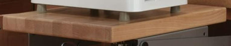 Kitchen Inventions Maple Wood Block Platform for Appliance Mixer Lift 13 1/2" W x 1 1/2" H x 18" D