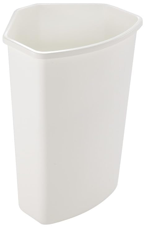 30 Liters Replacement Waste Bin for KV Triple Corner Recycling Trash System for Commercial and Residential use 32 Quarts Capacity - White