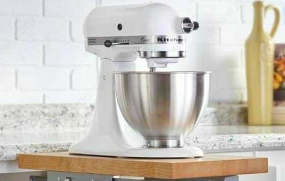 Hafele 504.20.190 Solid Maple Wood Platform Block for Appliance Mixer Lift