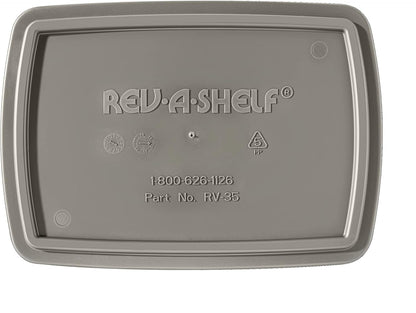 Rev-A-Shelf Polymer Replacement 35qt Waste Trash Container