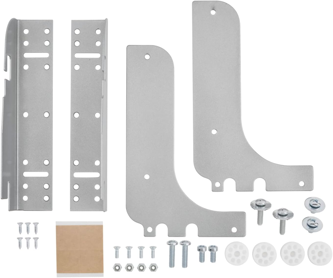 Rev-A-Shelf Heavy Duty Door Mount Kit, Standard, Silver