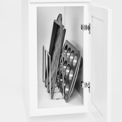 Rev-A-Shelf U-Shaped Wire Tray Divider Bakeware Cookie Sheet Organizer