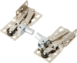 Rev-A-Shelf LD-0220-50SC Pair of Soft-Close Sink-Front Tip-Out Pivot Hinges