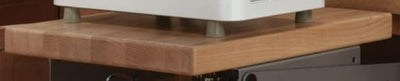 Hafele 504.20.190 Solid Maple Wood Platform Block for Appliance Mixer Lift - KI Home
