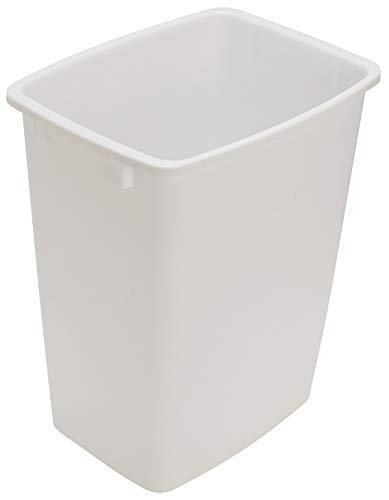 Kesseböhmer Replacement Trash Bin with Lid - 36 Qt (34L) or 52 Qt (49L), Made in USA - KI Home