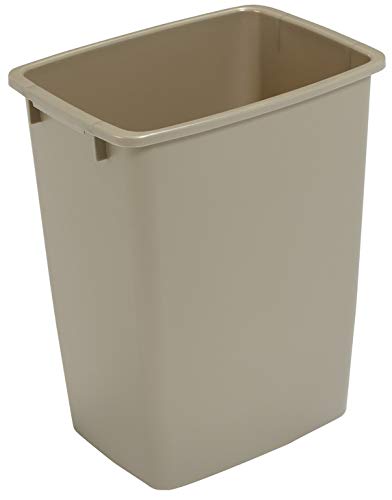 Kesseböhmer Replacement Trash Bin with Lid - 36 Qt (34L) or 52 Qt (49L), Made in USA - KI Home