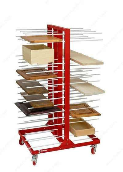 ProDrying Rack All - Metal Heavy - Duty Construction Multipurpose Versatile Material Handling Rack with Wheels - KI Home