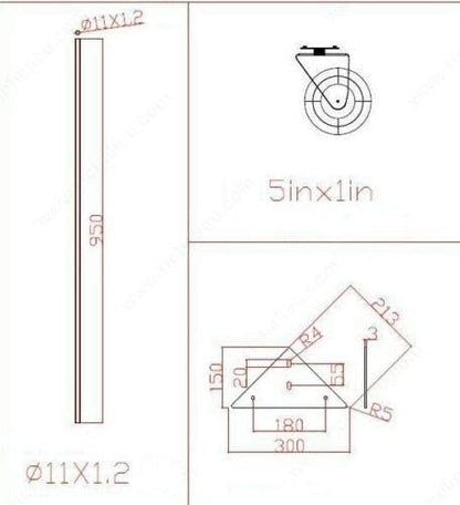 ProDrying Rack All - Metal Heavy - Duty Construction Multipurpose Versatile Material Handling Rack with Wheels - KI Home