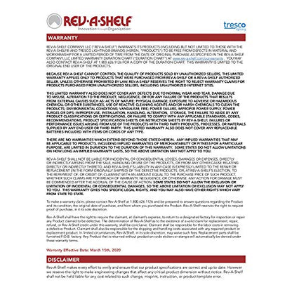 Rev - A - Shelf 12" Pull Out Closet Organization Rack for Belts, Ties & Scarves Accessories Storage Hanger with 11 Non - Slip Hooks, Satin Nickel, CTR - 12 - SN - KI Home