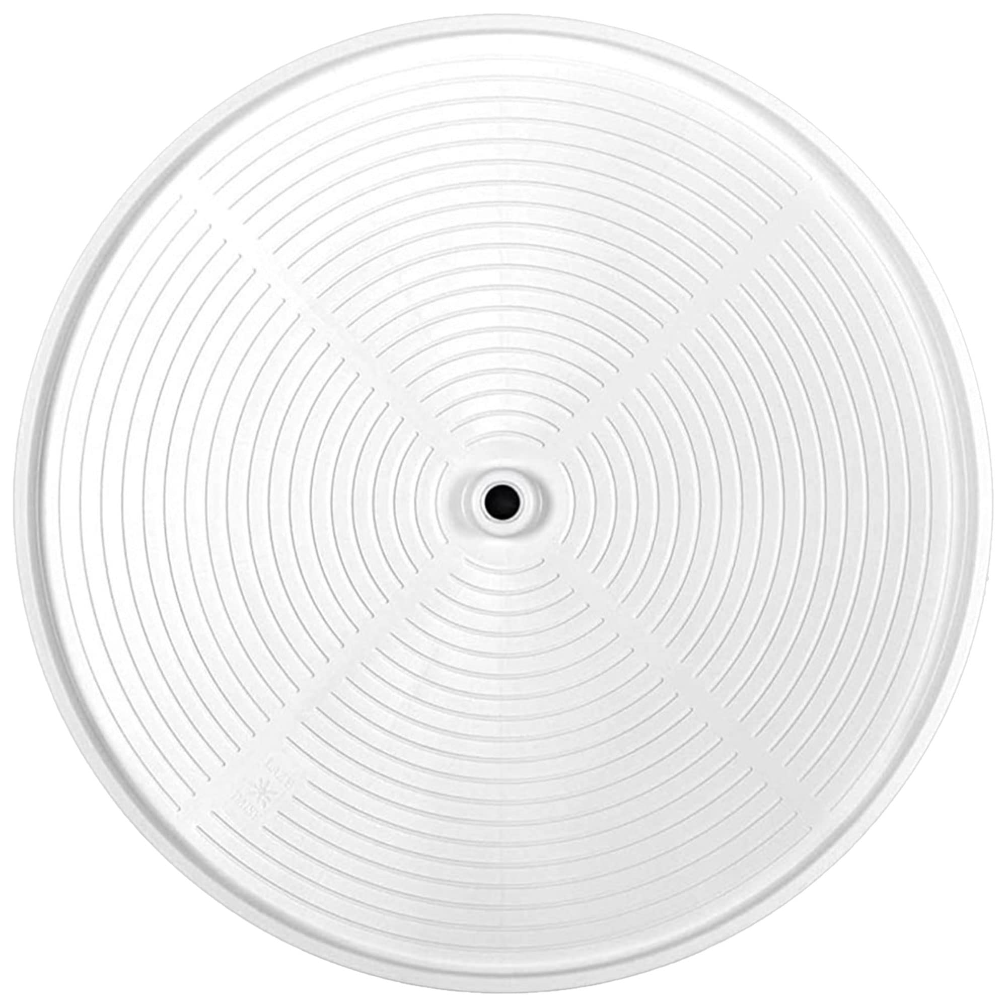 Rev - A - Shelf 18" Full Circle Dual Tier Lazy Susan Organizer for Upper Corner Wall Cabinets, Plastic Home Rotating Storage Shelves, White, 2062 - 18 - 11 - 1 - KI Home