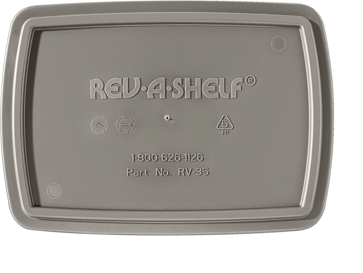 Rev - A - Shelf Polymer Replacement 35qt Waste Trash Container - KI Home