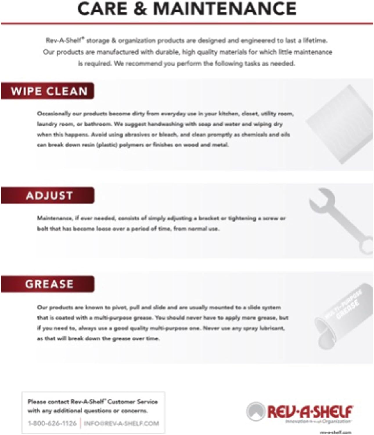 Rev - A - Shelf Polymer Replacement 35qt Waste Trash Container - KI Home