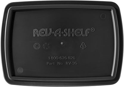 Rev - A - Shelf Polymer Replacement 35qt Waste Trash Container - KI Home