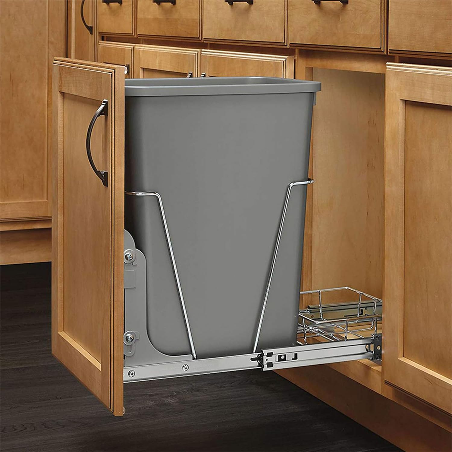 Rev - A - Shelf Polymer Replacement 35qt Waste Trash Container - KI Home