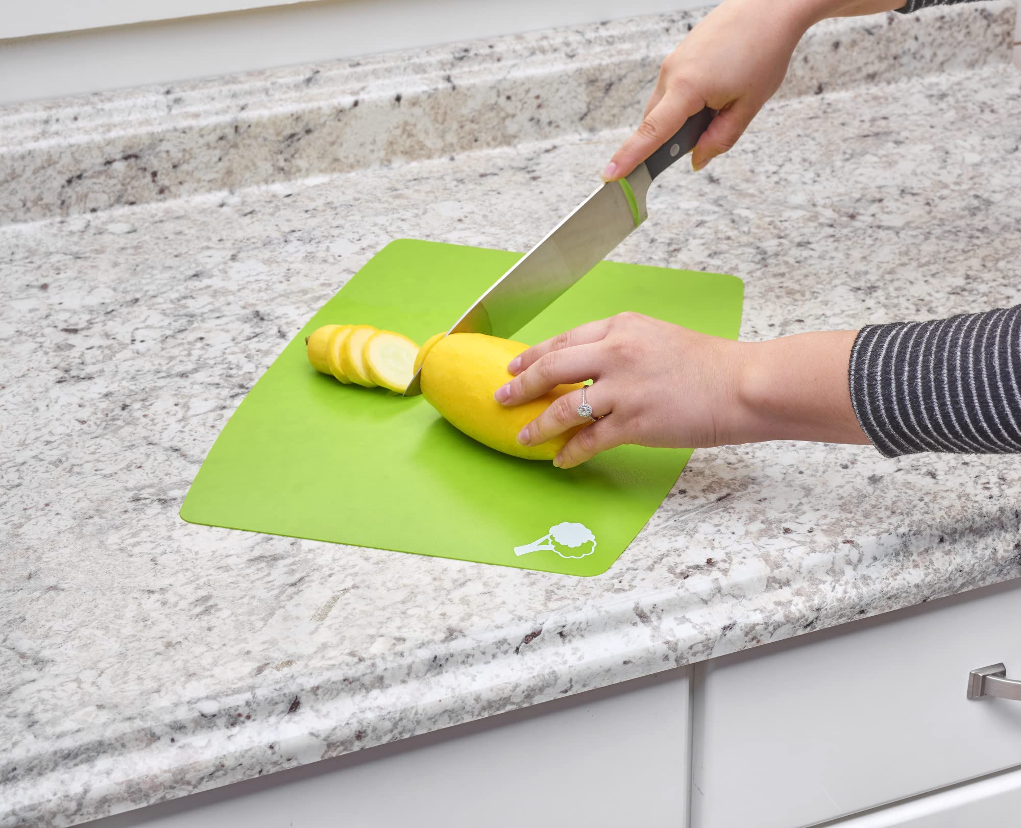 Rev - A - Shelf Wood Base Cabinet Knife Block Pull Out Organizer w/Soft Close - KI Home